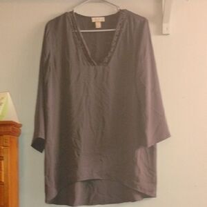 LOFT Dark Gray Blouse